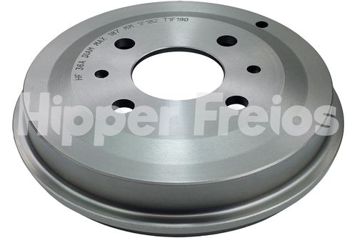 CAMPANA TRASEIRA (S/CUBO) (4F) (185,4MM) / UNO 10- 1.0/1.4 EVO / HIPPER FREIOS HF36A