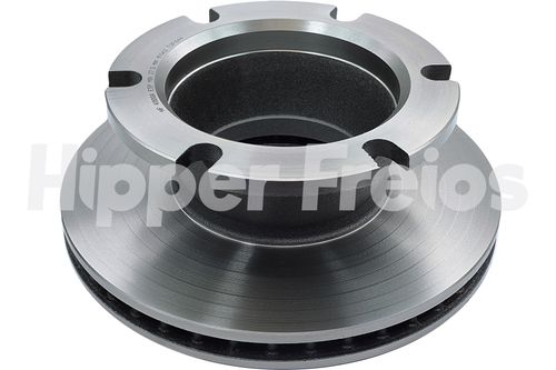 DISCO FREIO TRAS (VENTIL) (CADA) / F-4000 95-98 TURBO (6 FUROS) (+ABS) / HIPPER FREIOS HF4000A