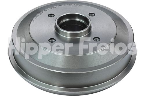 CAMPANA TRASEIRA (C/CUBO) (203MM) (4 F) / C-3 12-  1.5 8V,  16-  1.2 12V / HIPPER FREIOS HF733B