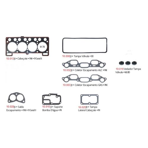 JT RET VAL CELII1.4/6 101004 JUNTA RETIF VAL CORCELII 1.4/1 PATHWAY   PEÇA