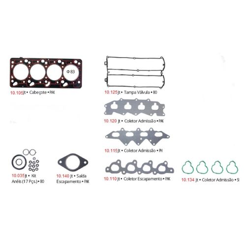 JT RET VAL ESC 1.8 101007 MOVD/FOCUS 16V ZETEC 97/ PATHWAY   Jogo