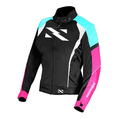 JAQUETA FEMININA NORISK NR01 PRETO/ROSA