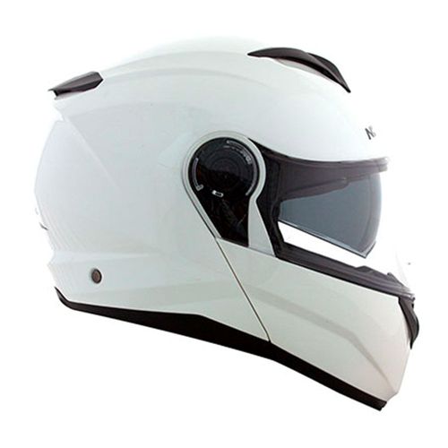 capacete NORISK FORCE MONOCOLOR BRANCO