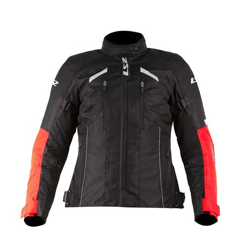 Jaqueta Ls2 Serra Evo Feminina Vermelho 2xl