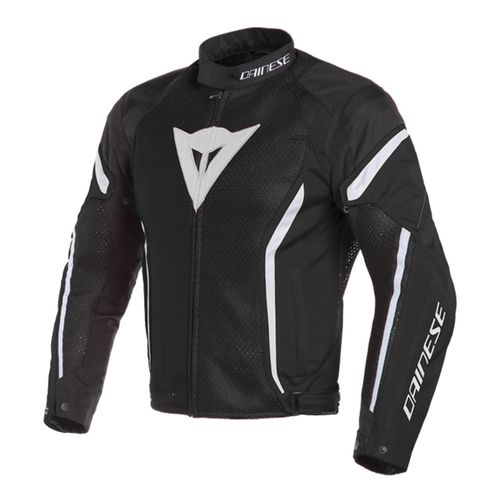 Jaqueta Dainese Air Crono 2 Tex Preto/Branco