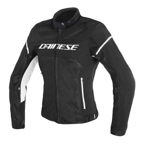 Jaqueta Dainese Air Frame D1 Tex Lady Preto/branco 44