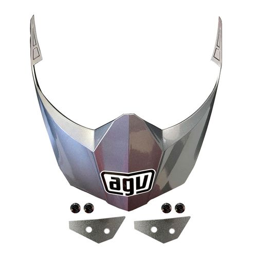 PALA CAPACETE AGV AX8 DUAL EVO CINZA