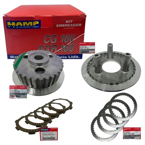 Embreagem Titan 160 Bros 160 Honda Hamp
