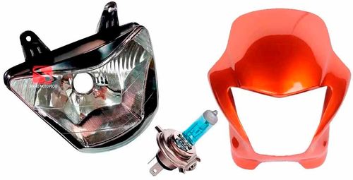 Farol Nx4 Falcon Lampada Carenagem Farol Laranja 2007