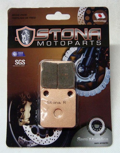 Pastilha Freio Stona FJ0780SM Titan 125, Ml, Turuna, Titan 150, Cbx 150 Aero, Cbx 200 Strada, Speed 150, Future 125