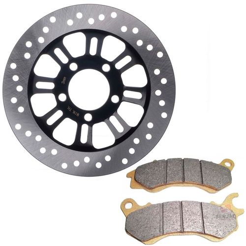 Disco Freio Titan150 2014 2015 Titan160 até 2017 com Pastilha Freio Cbs