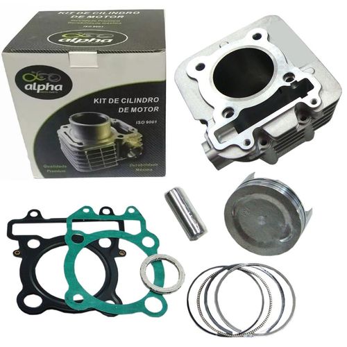 Cilindro Motor Fazer 250 Xtz250 Lander Tenere 250 Pistão e Anéis