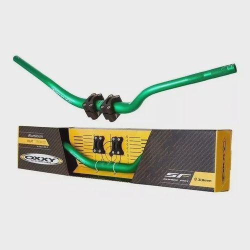Guidão Oxxy Super Fat Bar - Alto - Verde