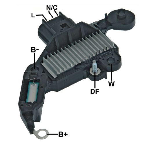 REGULADOR DE VOLTAGEM FORD KA /COM ALT. SISTEMA VISTEON - 61436 - GA350