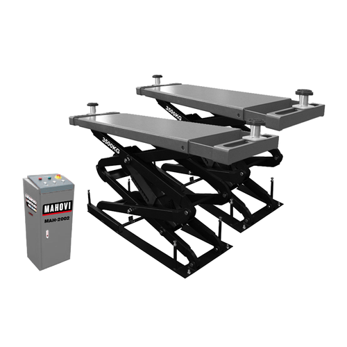 Elevador Pantográfico com duplo extensor, travas de 
segurança e kit para Suv