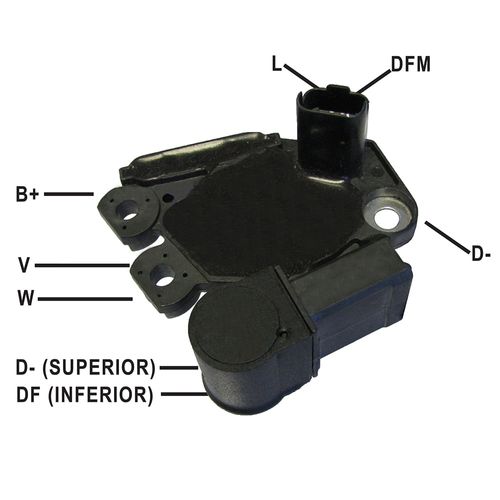 Regulador De Voltagem Renault Clio Kangoo Megane Scenic - 61507 - GA984
