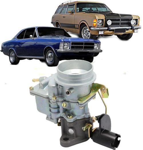 Carburador Opala Caravam Comodoro DFV 228 4cc 6cc  simples a Gasolina