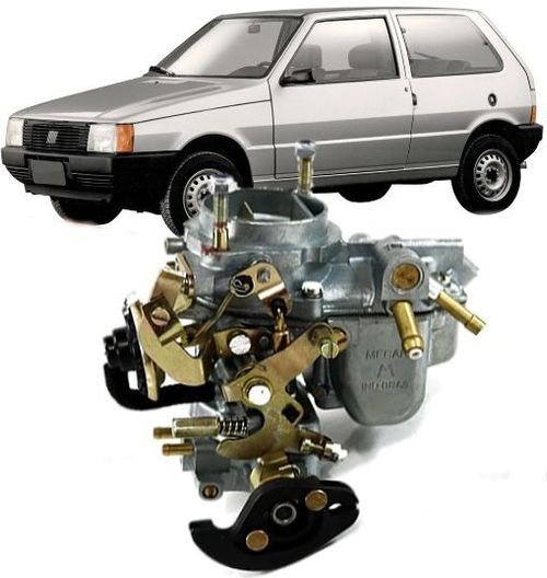 Carburador Uno Premio Elba Fiorino 32 ICEF ou 34 ICEF apos 1990 1.5 ou 1.3 C/ Roldana a gasolina