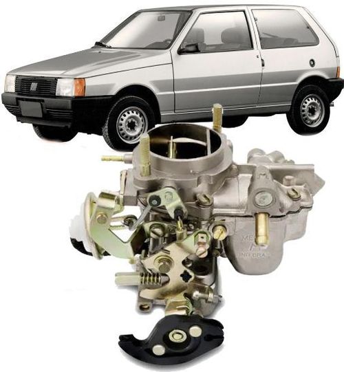 Carburador Uno Premio Elba Fiorino 32 ICEF ou 34 ICEF apos 1990 1.5 ou 1.3 C/ Roldana a Alcool