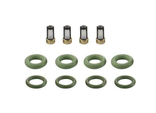 Kit Filtro Bico Injetor Universal Sist  Bosch/Rochester (Multi Point) (4 Filtros) (8 Aneis) Ds