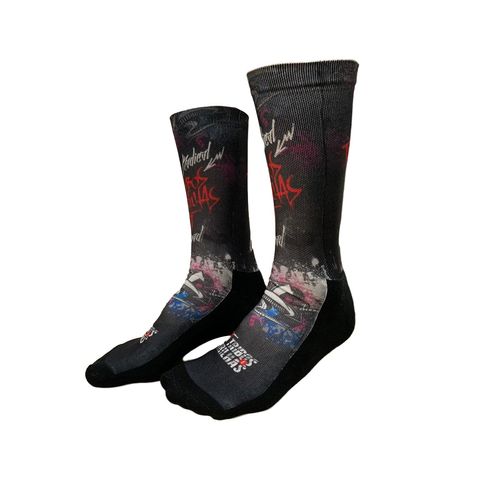 Meia Esportiva Tribos e Trilhas Graffite