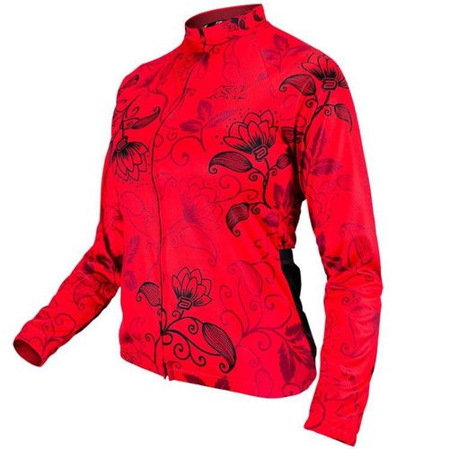 Camisa Ciclismo Asw Fun Garden Feminina Manga Longa