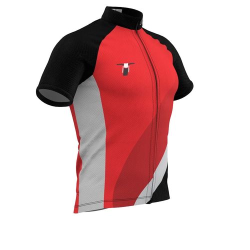 Camisa Bike Tribos e Trilhas Dry Tech Red - Vermelho - XG