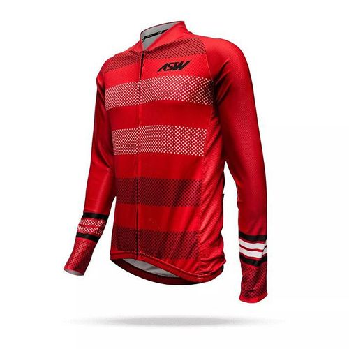 Camisa ASW Active Polka Manga Longa 18