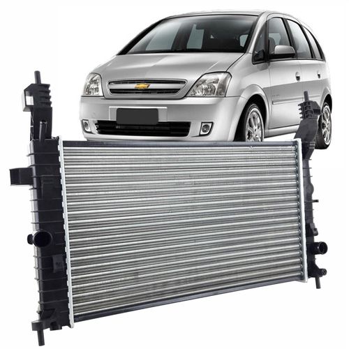 Radiador Importado Chevrolet Meriva Todos 1.4 e 1.8 2002 até 2012
