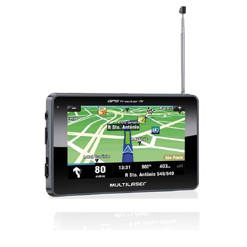 GPS Automotivo Tracker III - Tela 4.3" TV Digital - Multilaser