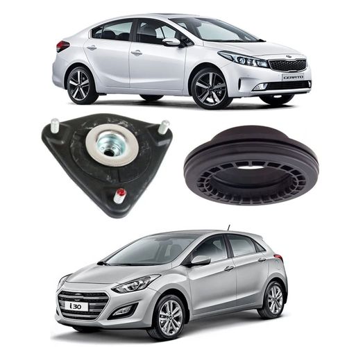 Coxim com Rolamento do Amortecedor Dianteiro Kia New Cerato New i30 2013 a 2019
