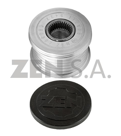 Polia Roda Livre Alternador ZEN 5422 GM Astra Vectra Zafira