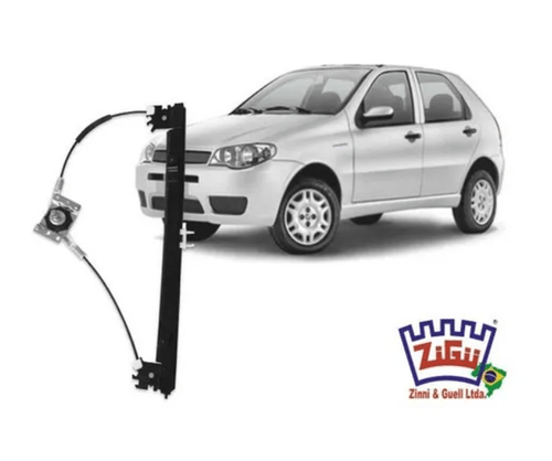 Maquina Vidro Palio Siena 4p Diant 1996 A 2017 Esq Manual