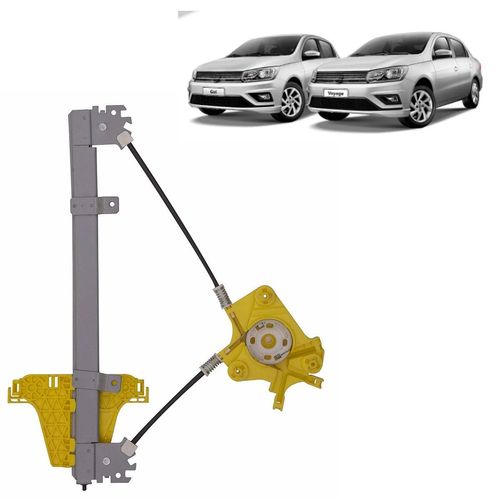 Maquina Vidro Gol G5 G6  G7 Voyage 2008 Tras Esq S/Motor Ori