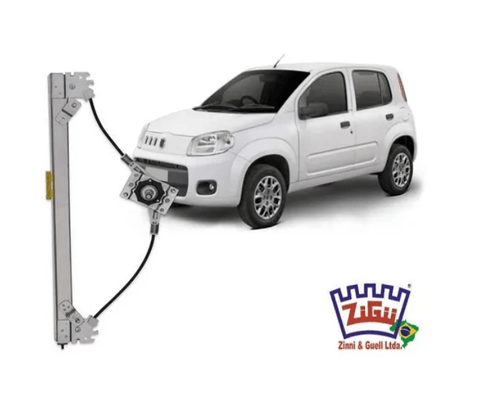 Maquina Vidro Uno Vivace 2010 4p Dianteira Esq Manual