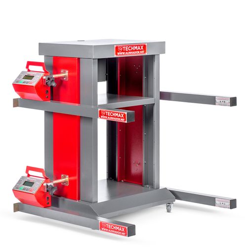 Alinhador Digital TECHMAX WIFI 4 cabeças com Rack ALDW2