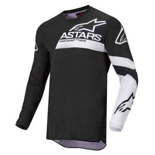 Camisa Alpinestars Fluid Chaser 22 Preto Branco