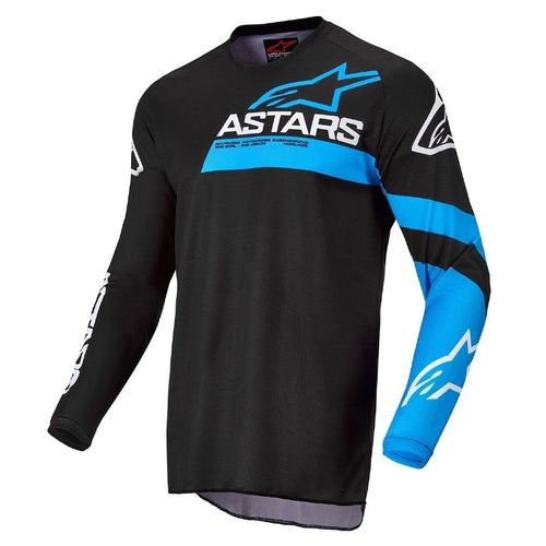 Camisa  Alpinestars Fluid Chaser 22 Preto azul Neon