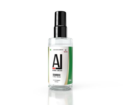 AROMATIZANTE AUTOMOTIVO EM SPRAY AROME BAMBOU FLORAL FRESCO 55ML LINCOLN