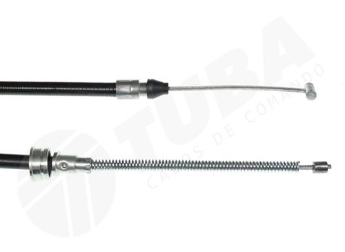 Cabo de freio de mão traseiro esquerdo Uno Mille 2004 em diante TUBA 6333