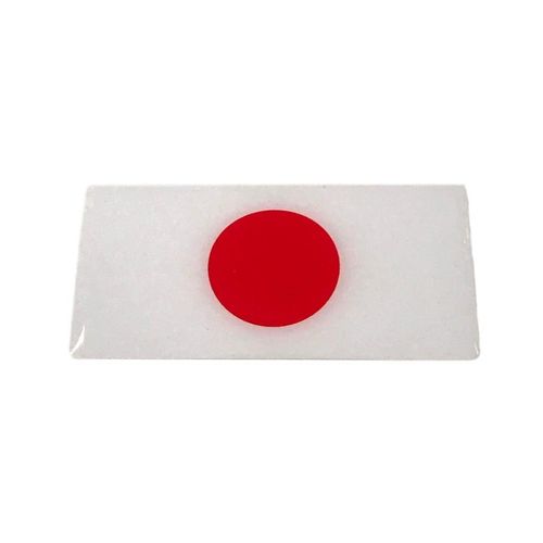 Adesivo Resinado Bandeira Japão