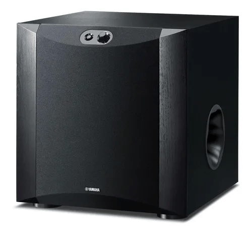 Subwoofer Ativo Yamaha 250W NS-SW300 10" Preto Fosco