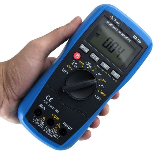 MA-150 Multimetro Automotivo Com Interf USB Minipa