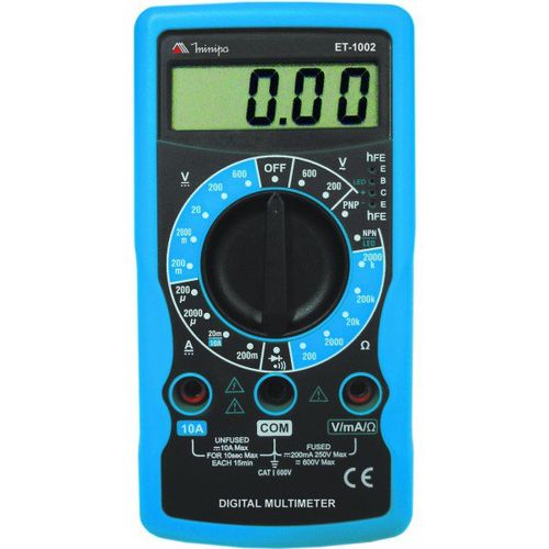 Multímetro Digital ET-1002 Minipa