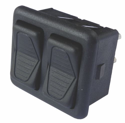 INTERRUPTOR BOTAO VIDRO ELETRICO  DUPLO PARA ESCOT ANTIGO  - IM11157