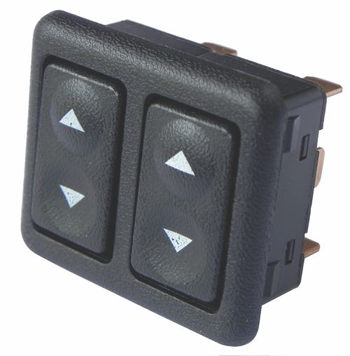 INTERRUPTOR BOTAO VIDRO ELETRICO DUPLO PARA  ESSUPORTE 88-92  - IM11159