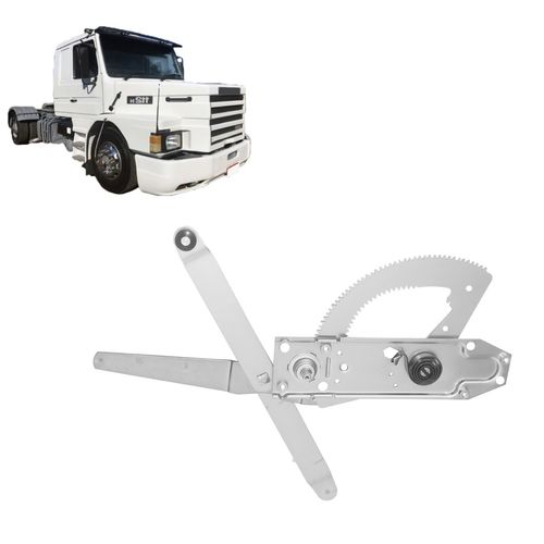 Maquina Vidro Caminhão 112T 112R 1981 A 1987 Dir Manual