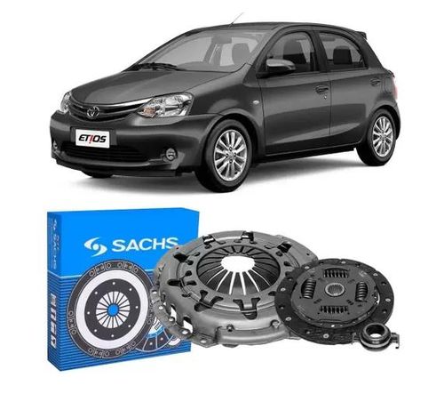 Kit Embreagem Toyota Etios 1.3 1.5 16V 2012 Flex Com Rolame