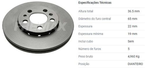 Disco Freio Dianteiro Golf 1.6 2.0 1999 A 2014 Ventilado 256