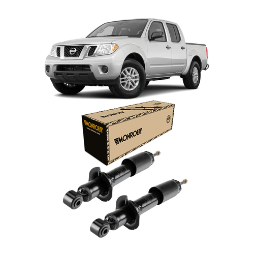 Par Amortecedor Dianteiro Nissan Frontier 4X2 2008 A 2016 + Kit